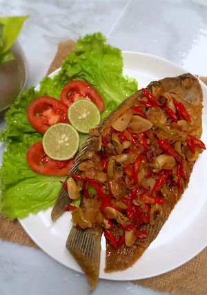 Foto resep Gurame Goreng Sambal Bawang