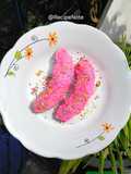 Es Kul Kul Pisang Topping Stroberi