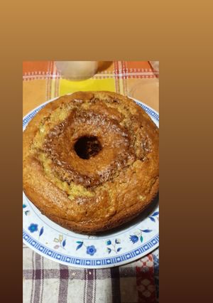 Una foto de Torta marmolada de Banana 🥧🍫🍌