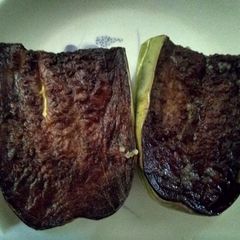 A picture of Brinjal fry.