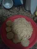 Spaghetti con agregado vegano (zapallo italiano)