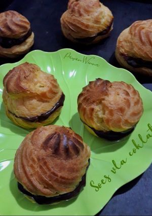 Foto resep 289. Soes Vla Coklat laris manis