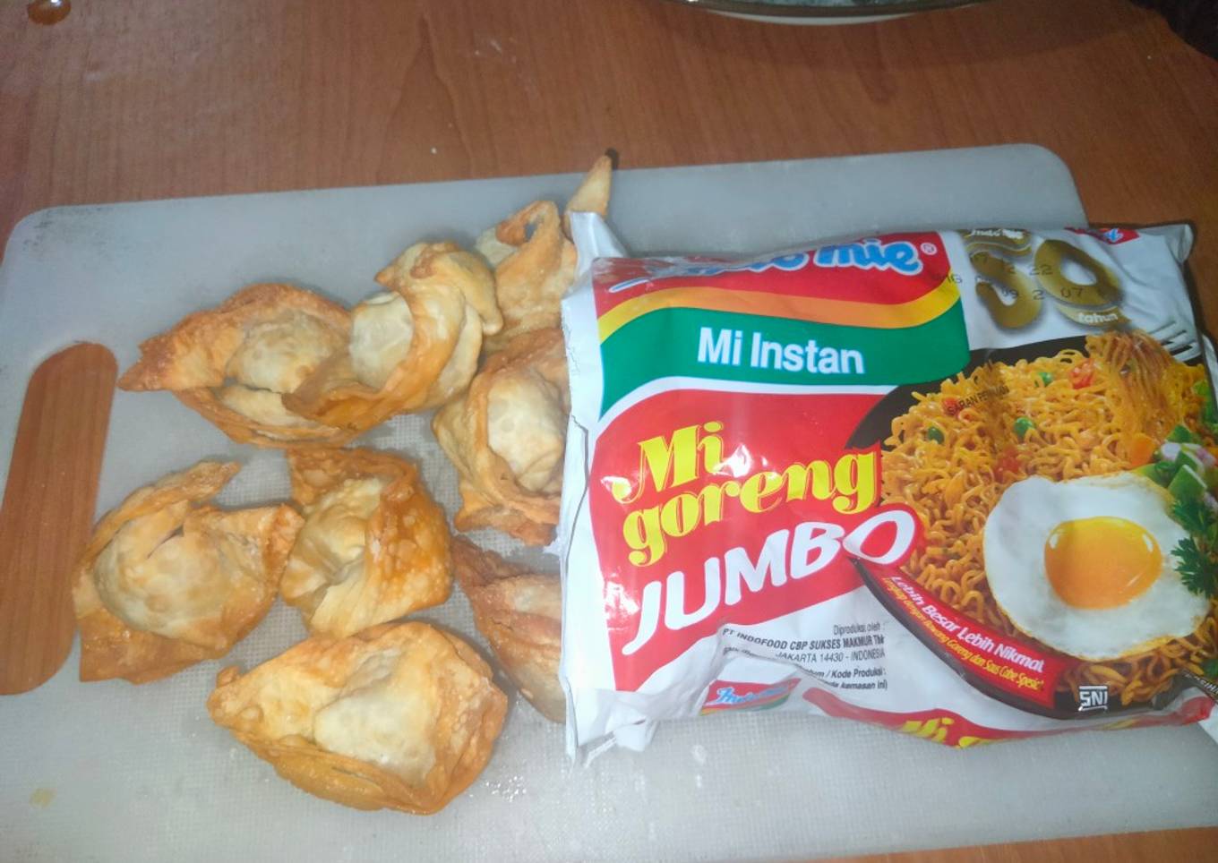 Siomay goreng indomie.. kreasi indomie