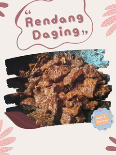 Foto resep Rendang Daging Bumbu dan Santan Instant Praktis