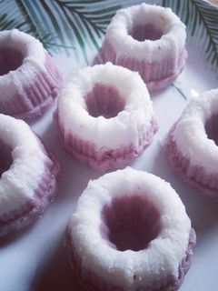 Foto resep Putu ayu ubi ungu
