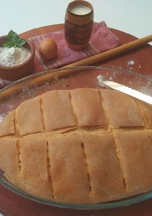 Φωτογραφία της συνταγής Τυρόπιτα με μανούρι και φύλλο σπιτικό