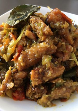 Foto resep Ikan Tongkol Suwir Cabe Ijo PEDES nagiih!