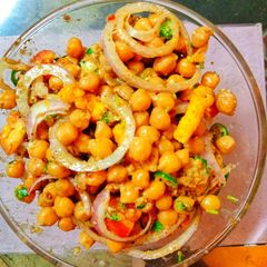 A picture of Mix Chana Chat.