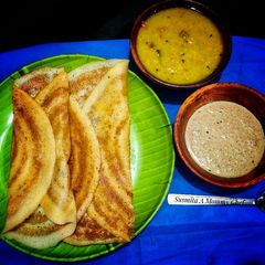 A picture of Masala dosa.