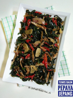 Foto resep Tumis Daun Pepaya Jepang
