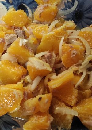 Una foto de Ensaladilla de naranja