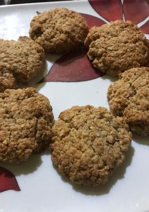 Una foto de Galletas de avena y banana o manzana 🍏