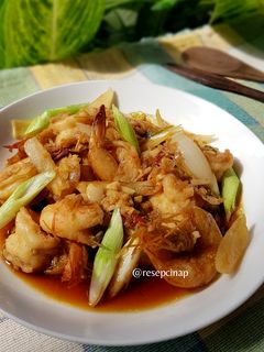 Foto resep Udang Bawang Putih