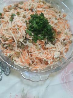 عکسی از دستور سالاد کلم برگ