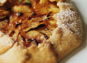 Una foto de Galette de Duraznos