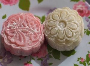 Foto resep Snowskin Mooncake Isi Ubi Ungu Anti Gagal