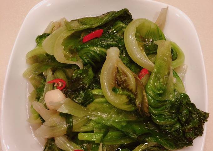 快炒福山萵苣 大陸a菜 食譜與作法by Sophie 嫩料理 Cookpad