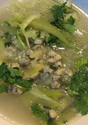 Hình của món Hến nấu canh dưa hường.