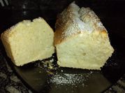 Una foto de budin de vainilla sin aceite
