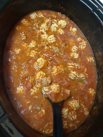 Easy Steps to Make Lasagna Soup - Slow Cooker the Can Spoil the Tongue So Delicious