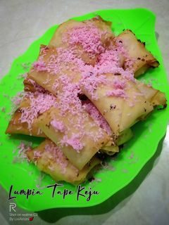 Foto resep Lumpia Tape Keju