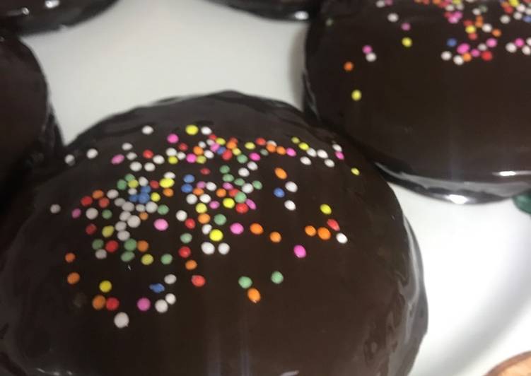 Roti Coklat Isi Coklat