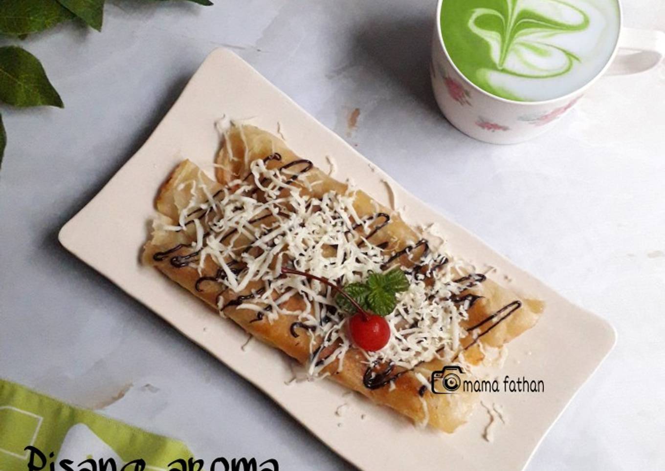 Pisang aroma tabur keju