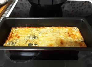 Foto principal de Pastel de brócoli y calabacín