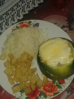 Una foto de Zapallo Italiano Relleno