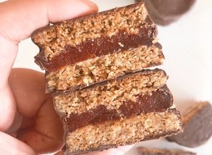 Una foto de Alfajores veganos (Gluten free)
