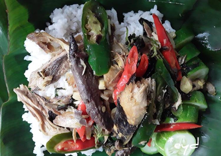 Resep Suwir Tongkol bumbu santan Jadi, Bikin Ngiler