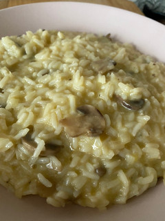 Una foto de Risotto de champiñones