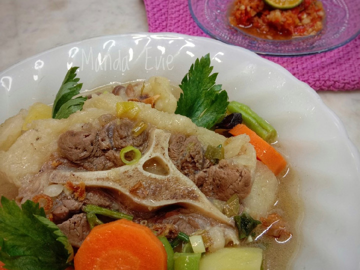 Resep Sup buntut, Bisa Manjain Lidah