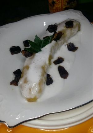 Foto resep Pisang saus santan tabur kurma