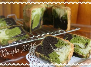 Foto resep Cake Nutrijell army / Bolu Nutrijell / Cake motif tentara
