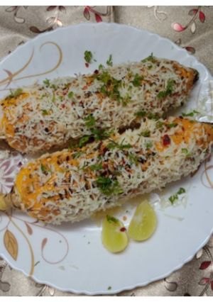 A picture of Grilled Mexican Street Corn (Elote).