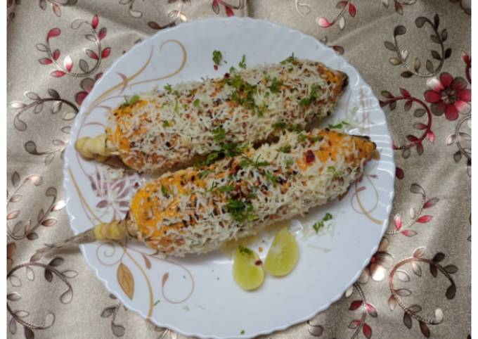 Grilled Mexican Street Corn (Elote)