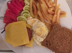 صورة لوصفة همبرغر اكسترا