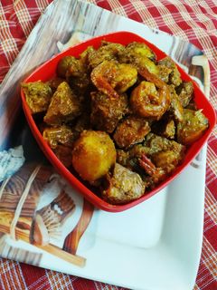 এঁচোড় চিংড়ি (echor chingri recipe in Bengali) রেসিপির প্রধান ছবি
