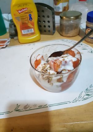 Una foto de Papaya snack