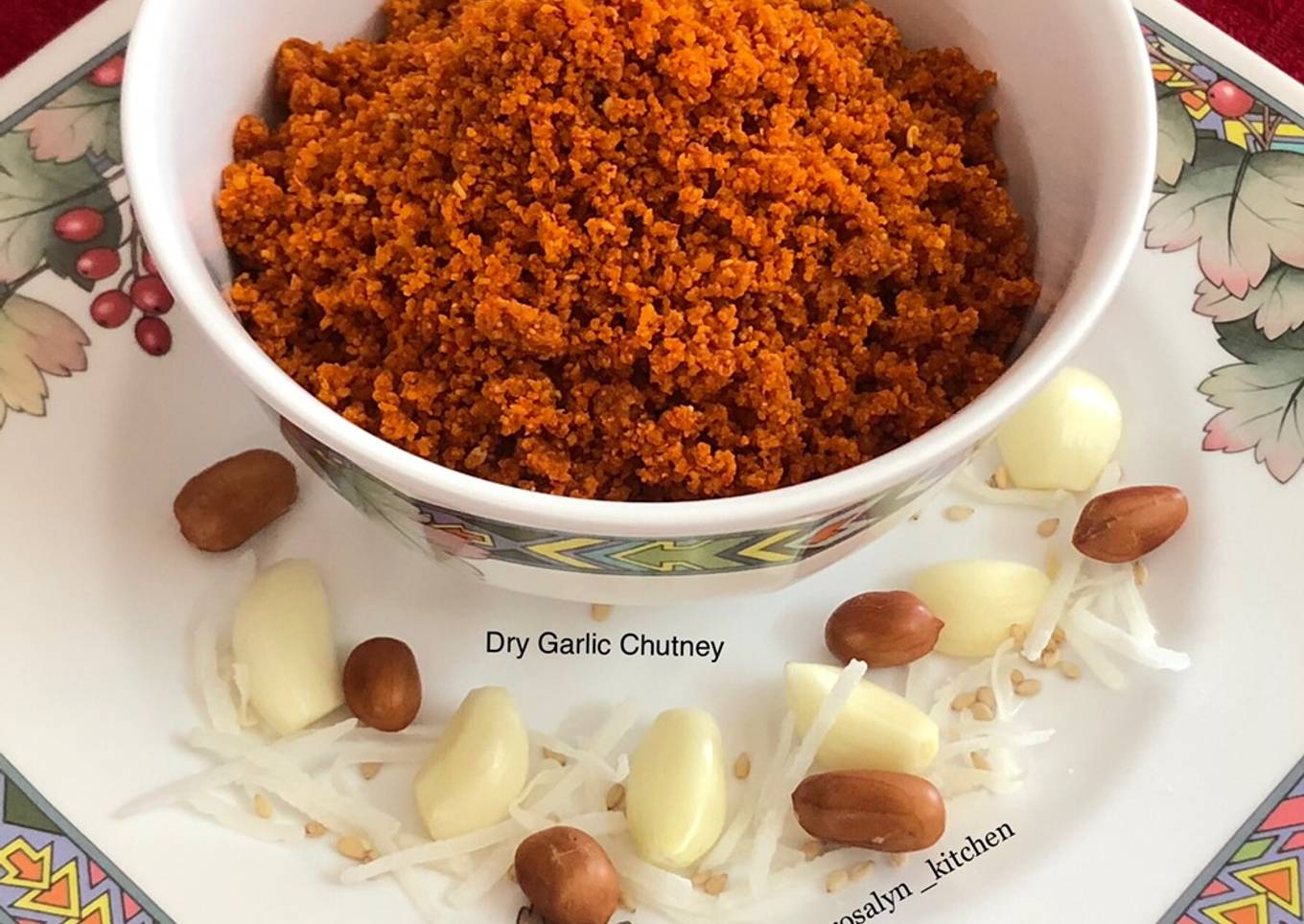 Dry Garlic Chutney