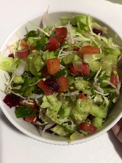 A picture of Kachumar salad.