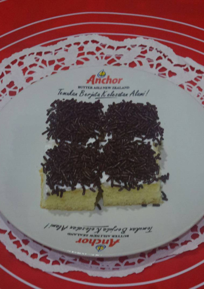 Foto resep Basic Sponge Cake (Mini Size/Bite Size)