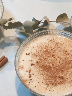Una foto de Arroz con leche en panificadora