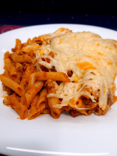 Una foto de Macarrones gratinados