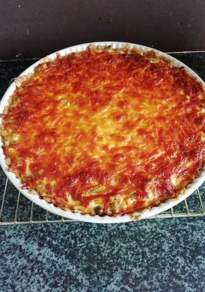 Húsos-zöldséges pite recept fotója