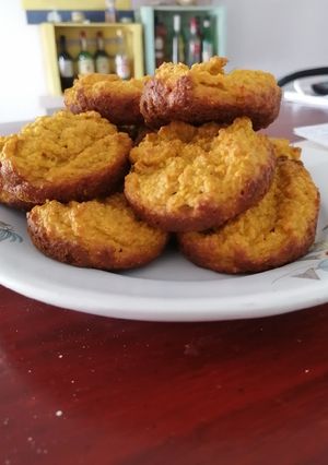 Una foto de Bollitos de zanahoria y banana