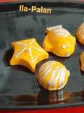 Orange jujips Stuffed Chocolate