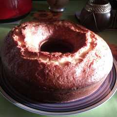 A picture of Bizcochuelo de yogurt y limón.