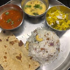 Simple Mangalore thali A picture of Simple Mangalore thali.